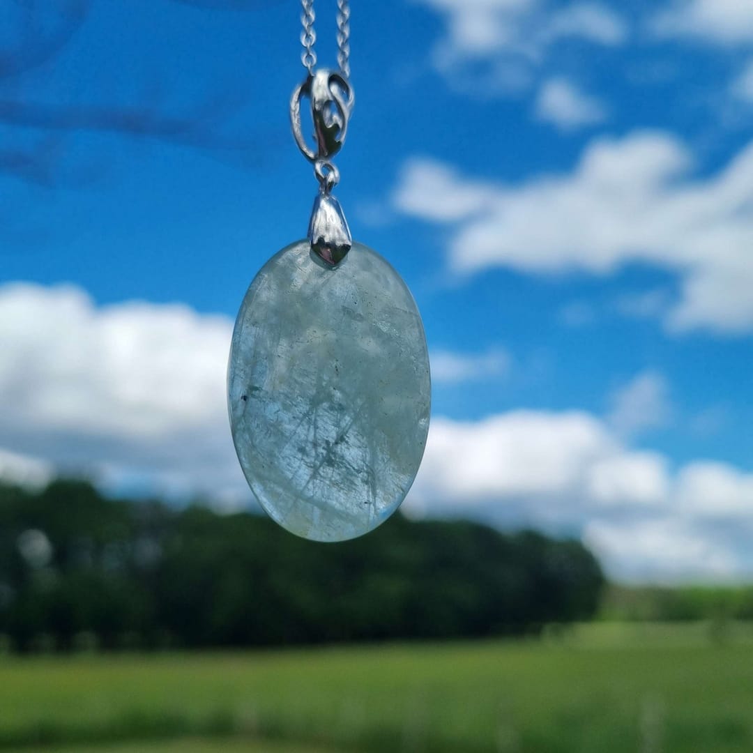 Pendentif aigue-Marine