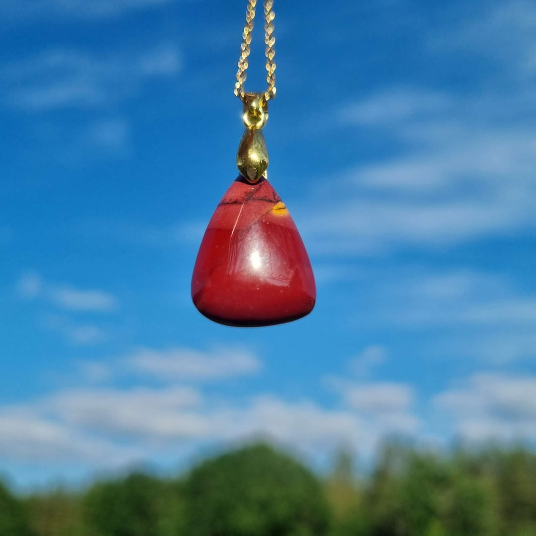 Pendentif Jaspe MoKaïte