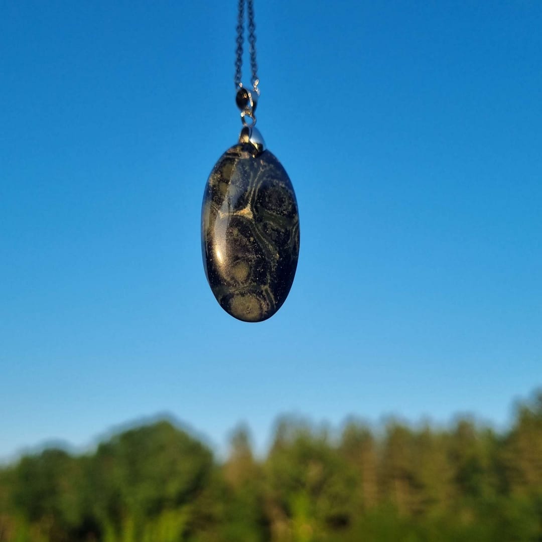 Pendentif Jaspe Kambaba