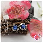 Boucles d'oreilles Cyanite - Argent 925