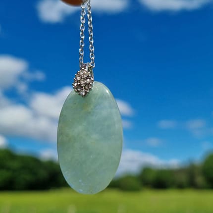 Pendentif Aigue-marine