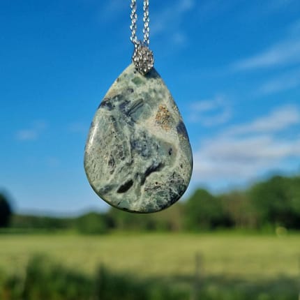 Pendentif Agate Plasma