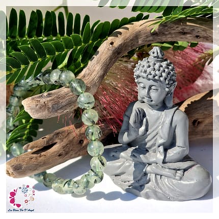 Bracelet en Préhnite