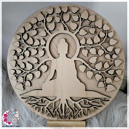 Arbre de vie bouddha lumineux