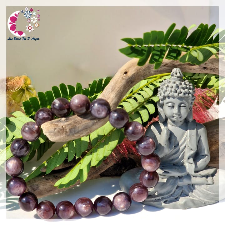 Bracelet en Mica Violet