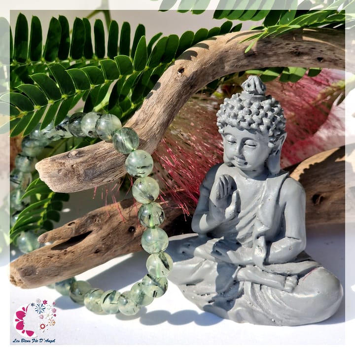 Bracelet en Préhnite