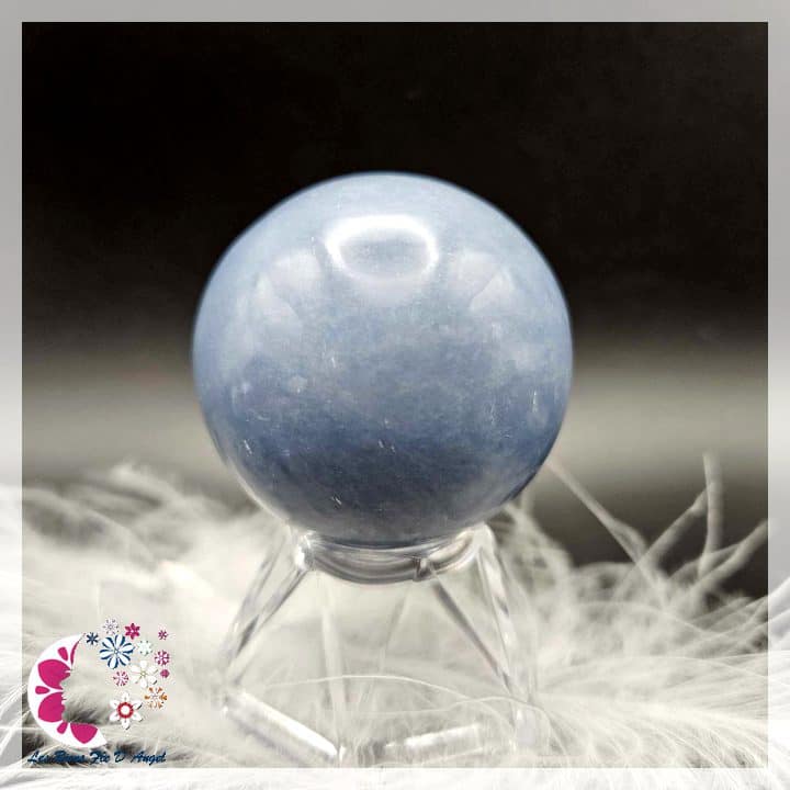 Sphère Angélite seule- Diamètre 42mm