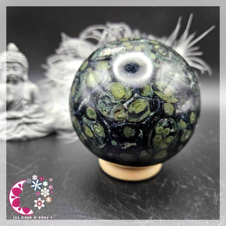 SPHÈRE JASPE KAMBABA - DIAMÈTRE 72mm